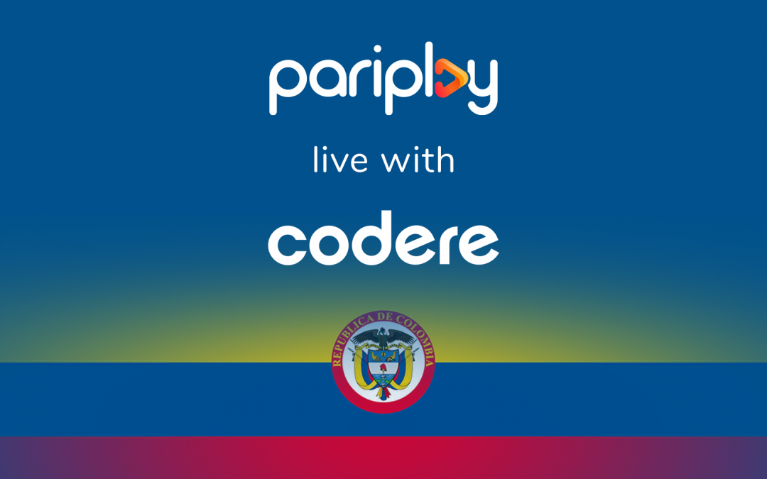 Pariplay games go live in Colombia with Codere