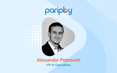 Pariplay® bolsters senior team with the appointment of Alexandar Petrovich as VP of Operations