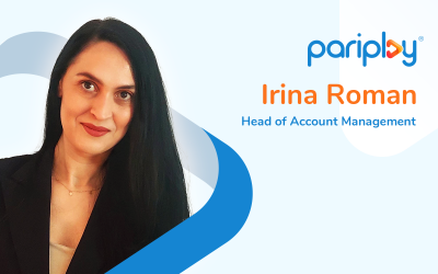 Pariplay welcomes Irina Roman as new Head of Account Management